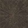 Elitis Grand Hotel Stardust TP 336 10.  Brown sunburst pattern art deco wallpaper.  Click for details and checkout >>