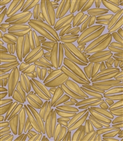Elitis Flower Power TP 301 04.  Gold oversized succulent plant wallpaper.  Click for details and checkout >>