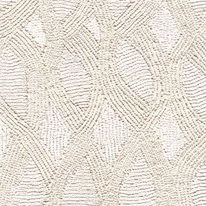 Elitis Perles VP 912 01.  Cream lace embossed vinyl beaded wallpaper. Click for details and checkout >>