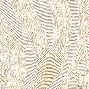 Elitis Perles VP 911 01.  Cream paisley embossed vinyl beaded wallpaper. Click for details and checkout >>