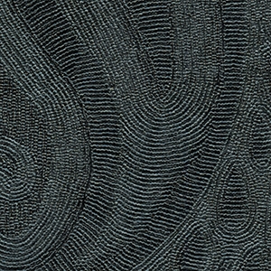 Elitis Perles VP 911 12.  Black paisley embossed vinyl beaded wallpaper. Click for details and checkout >>