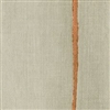 Elitis Volver VP 921 03.  Taupe with orange vertical stripe vinyl raffia effect wallpaper for a wall. Click for details and checkout >>