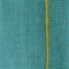 Elitis Volver VP 921 10.  Teal with yellow vertical stripe vinyl raffia effect wallpaper for a wall. Click for details and checkout >>