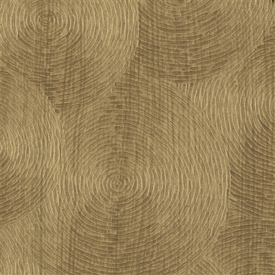 Elitis Bois Sculpte VP 937 22.   Golden brown oak embossed vinyl wallpaper with spiral wood aspect. Click for details and checkout >>