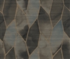 Elitis Soie Changeante VP 932 80.  Black botanical vinyl silk effect wallpaper for a wall. Click for details and checkout >>