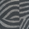 Elitis Memoires Zebre VP 655 02.  Black and gray faux hide zebra print wallpaper.  Click for details and checkout >>