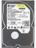 WESTERN DIGITAL WD800JB CAVIAR SE 80GB 7200 RPM EIDE ULTRA ATA-100 40PIN 8MB BUFFER 3.5INCH FORM FACTOR LOW PROFILE (1.0 INCH) HARD DISK DRIVE. REFURBISHED. IN STOCK.