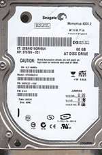 SEAGATE ST960821A MOMENTUS 60GB 4200RPM IDE/ATA-100 2.5INCH FORM FACTOR 8MB BUFFER INTERNAL HARD DISK DRIVE FOR LAPTOP. REFURBISHED. IN STOCK.
