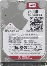 WESTERN DIGITAL WD7500BFCX WD RED 750GB 5400RPM (INTELLLIPOWER) SATA-6GBPS 16MB BUFFER 2.5INCH INTERNAL NAS HARD DISK DRIVE. BULK. IN STOCK.