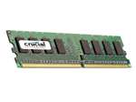 CRUCIAL CT12864AA667 1GB (1X1GB) 667MHZ PC2-5300 CL5 NON-ECC UNBUFFERED DDR2 SDRAM 240-PIN DIMM CRUCIAL MEMORY FOR DESKTOP MEMORY. BULK. IN STOCK.