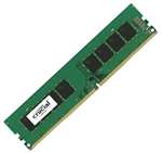 CRUCIAL - 8GB (1X8GB) PC3-12800 DDR3-1600MHZ SDRAM - DUAL RANK ECC REGISTERED CL11 X8 BASED MEMORY MODULE (CT8G3ERSLD8160B). BULK. IN STOCK.