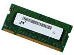 MICRON MT8JSF12864HY-1G1D1 1GB 1066MHZ PC3-8500S UNBUFFERED CL7 NON ECC DDR3 SDRAM SODIMM MICRON MEMORY. BULK. IN STOCK.