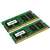 CRUCIAL - 4GB DDR3 SDRAM MEMORY MODULE - 4 GB (2 X 2 GB) - DDR3 SDRAM - 1066 MHZ DDR3-1066/PC3-8500 - 1.35 V - NON-ECC - UNBUFFERED - 204-PIN - SODIMM (CT2K2G3S1067M). BULK. IN STOCK