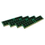 KINGSTON KVR24R17D4K4/64 64GB (4X16GB) 2400MHZ PC4-19200 CAS-17 ECC REGISTERED DUAL RANK DDR4 SDRAM 288-PIN DIMM MEMORY FOR SERVER. BULK. IN STOCK.