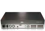 DELL TC693 POWEREDGE 2161DS-2 CONSOLE SWITCH - SWITCH 16 PORTS. REFURBISHED. IN STOCK.