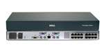 DELL 598DF POWEREDGE CONSOLE SWITCH KVM SWITCH - 16 PORTS. REFURBISHED. IN STOCK.