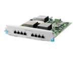 HP J9546A EXPANSION MODULE - 10 GIGABIT ETHERNET - 10GBASE-T - 8 PORTS. BULK SPARES. IN STOCK.