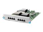 HP J9546-61001 EXPANSION MODULE - 10 GIGABIT ETHERNET - 10GBASE-T - 8 PORTS. BULK SPARES. IN STOCK.