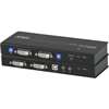 ATEN - DVI DUAL VIEW KVM EXTENDER - 1 COMPUTER(S) - 1 REMOTE USER(S) - 196.85 FT RANGE - 4 X NETWORK (RJ-45) - 3 X USB - 4 X DVI(CE604). BULK.