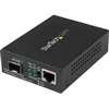 STARTECH - GIGABIT ETHERNET FIBER MEDIA CONVERTER WITH OPEN SFP SLOT - FIBER MEDIA CONVERTER - 1 GBPS (MCM1110SFP). BULK. IN STOCK.