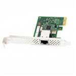 DELL VRRH1 PCI-E X1 SINGLE ETHERNET PORT NETWORK INTERFACE CARD. REFURBISHED. IN STOCK.