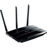 TP-LINK - TL-WDR4300 WIRELESS N750 DUAL BAND ROUTER, GIGABIT, 2.4GHZ 300MBPS+5GHZ 450MBPS, 2 USB PORT, WIRELESS ON/OFF SWITCH - 2.40 GHZ ISM BAND - 5 GHZ UNII BAND - 3 X ANTENNA - 450 MBPS WIRELESS SPEED - 4 X NETWORK PORT - USB. REFURBISHED.