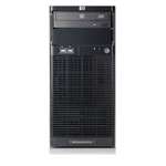 HP 506666-001 PROLIANT ML110 G6 ENTRY MODEL(SATA) - 1X INTEL PENTIUM DUAL CORE G6950/ 2.8 GHZ, 2GB DDR3 SDRAM, 1X 160GB HDD, NC107I GIGABIT ETHERNET ADAPTER, SMART ARRAY B110I RAID CONTROLLER, 1X 300W PS 4U TOWER SERVER. REFURBISHED. IN STOCK.