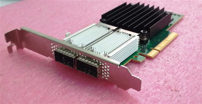 Mellanox MCX414A-BCAT Ethernet card 40/56GbE Dual-Port QSFP28 PCIe3.0 x8. NEW. In Stock.