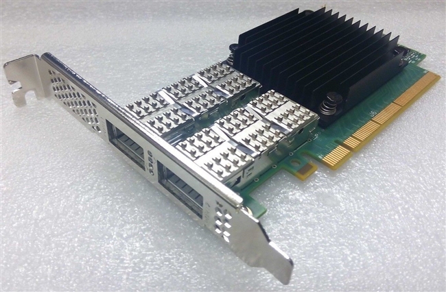 Mellanox MCB194A-FCAT Dual--Port QSFP FDR 56Gb/s PCIe3.0 x16 RoHS R6. NEW. In Stock.