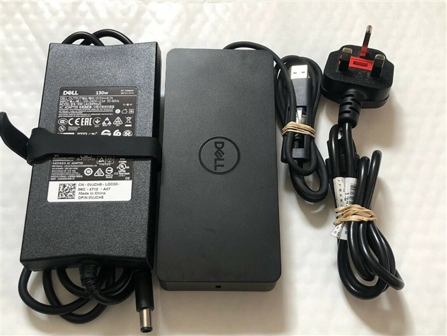 Dell 8F89T USB-C USB 3.0 Laptop 4K Docking Station Port Replicator + PSU. BULK. IN STOCK.