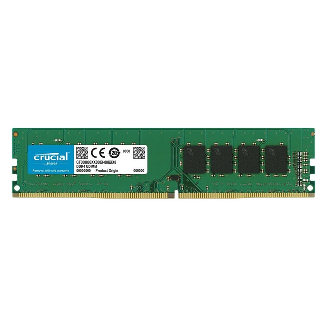 Crucial CT32G4DFD8266 32GB Single DDR4 2666 MHz PC4-21300 288 pin Desktop Memory. BULK. IN STOCK.