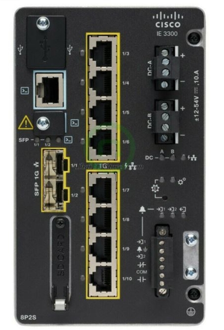 Cisco IE-3300-8P2S-E Cisco Catalyst IE-3300-8P2S Industrial Rugged Switch. NEW. IN STOCK.