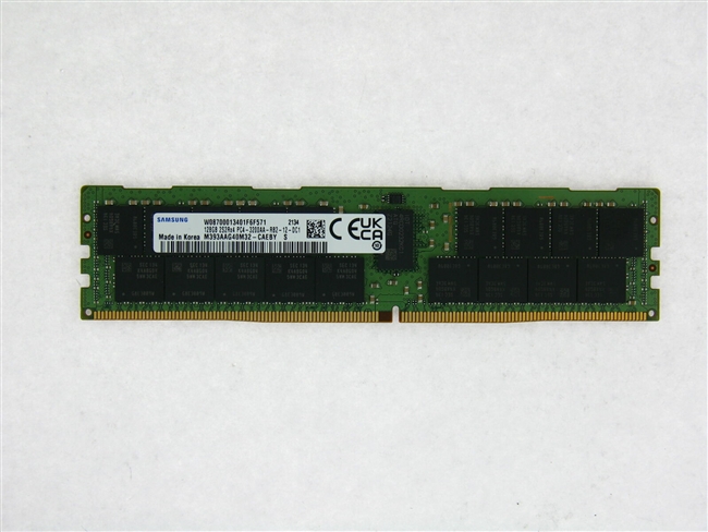 Samsung M393AAG40M32-CAE 128GB DDR4-3200 ECC 3DS RDIMM Memory BULK. IN STOCK.