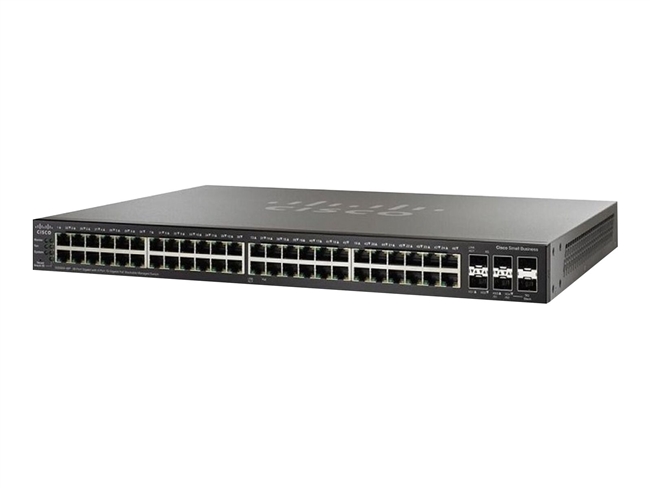 Cisco SG350X-48P-K9 48 Port Gigabit PoE 4x SFP+ Managed Switch.REFURBISHED. IN STOCK.