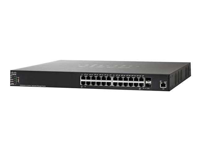Cisco SG350X-24P-K9 24 Port Gigabit PoE Managed Switch.REFURBISHED. IN STOCK.
