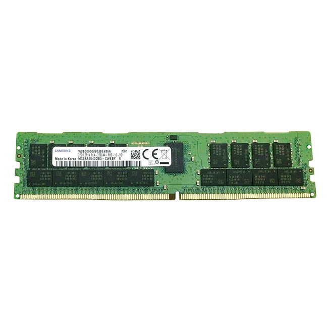 SAMSUNG M393A4K40DB3-CWE 32GB (1X32GB) 2RX4 PC4-3200AA SERVER MEMORY. BULK. IN STOCK.