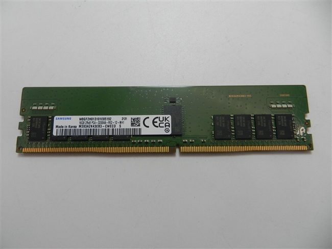 SAMSUNG M393A2K43EB3-CWE 16GB 2RX8 PC4-3200AA DDR4 1.2V MEMORY. BULK. IN STOCK.