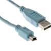 CISCO - CONSOLE CABLE 6FT WITH USB TYPE A AND MINI B (CAB-CONSOLE-USB). BULK. IN STOCK.