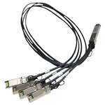 HP JG329A 1M X240 40G QSFP+ TO 4X10G SFP+ 1M DIRECT ATTACH COPPER SPLITTER CABLE. BULK. IN STOCK.