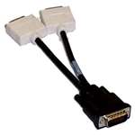 DELL 0H9361 DMS - 59 TO DUAL DVI SPLITTER CABLE. REFURBISHED. IN STOCK.