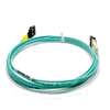 HP BK785A 2.5M (8.2FT) OM3 TYPE LC B-SERIES MINI-SFP CABLE. REFURBISHED. IN STOCK.