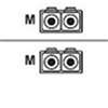 HP AJ838A 30 M LC-LC MULTI-MODE FIBRE CHANNEL CABLE. BULK. IN STOCK.