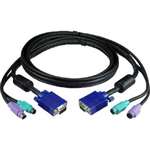 DELL - DUAL PS2 7FT KVM CABLE (0G626). BULK. IN STOCK.
