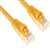 CABLESANDKITS PC6-YL-01 CAT6 ETHERNET PATCH CABLE BOOTED, 1FT, YELLOW.BULK