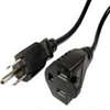 CABLESUN - POWER CORD EXTENSION 12 FEET (PWR-1900-12). BULK. IN STOCK.