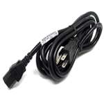 HP - POWER CORD - HAS STRAIGHT C13 (F) PLUG FOR POWER OUTPUT - 3.7M (12FT) LONG, BLACK (163719-002). REFURBISHED. IN STOCK.