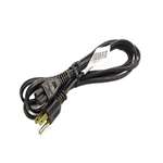 HP 213349-001 6FT (1.8M) 3-WIRE BLACK AC POWER CORD .REFURBISHED. IN STOCK.