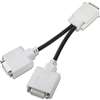 DELL - DP TO DVI (DISPLAY PORT - DVI) CABLE ADAPTER DONGLE.(23NVR). REFURBISHED. IN STOCK.