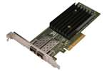 DELL V1RCC 10GBPS DUAL PORT PCI EXPRESS 2.0 FCOE CONVERGED NETWORK ADAPTER. SYSTEM PULL. IN STOCK.