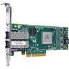 QLOGIC QLE8152 10GB DUAL PORT PCI-E COPPER CNA HOST BUS ADAPTER WITH STANDARD BRACKET CARD ONLY. SYSTEM PULL. IN STOCK.
